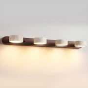 Ritta Lámpara de Pared Interior de Travertino Neutra — imagen 26 | Aura Lighting