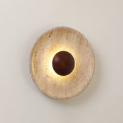 Ritta Lámpara de Pared Sun de Travertino — imagen 16 | Aura Lighting