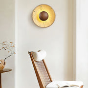 Ritta Lámpara de Pared Sun de Travertino — imagen 4 | Aura Lighting