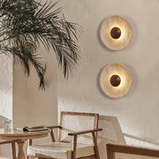 Ritta Lámpara de Pared Sun de Travertino — imagen 9 | Aura Lighting