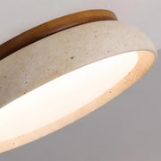 Ritta Lámpara de Techo de Piedra Travertino — imagen 14 | Aura Lighting