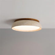 Ritta Lámpara de Techo de Piedra Travertino — imagen 15 | Aura Lighting