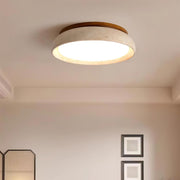 Ritta Lámpara de Techo de Piedra Travertino — imagen 7 | Aura Lighting