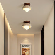 Ritta Lámpara de Techo Minimalista de Travertino — imagen 7 | Aura Lighting