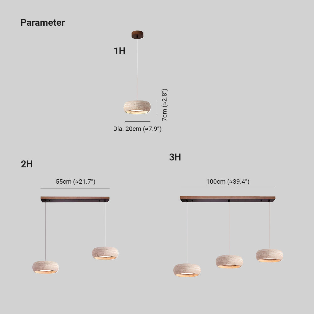 Ritta Lámparas Colgantes en Forma de Donut — imagen 4 | Aura Lighting