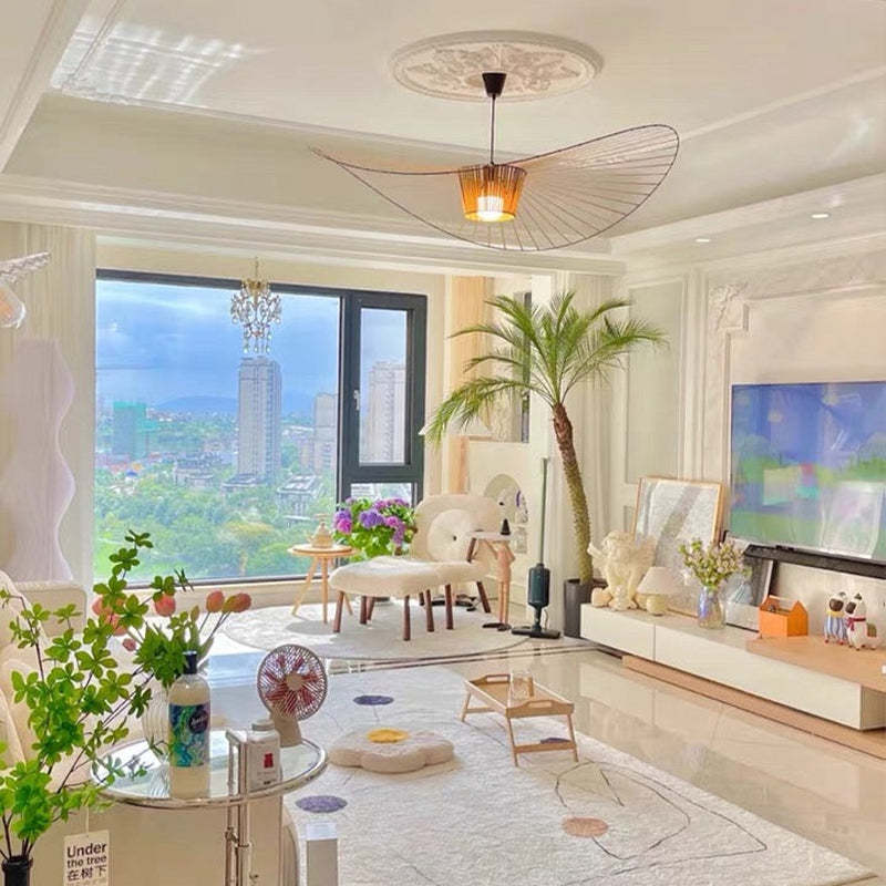 Ritta Moderna Sombrero Acrílico Lámpara Colgante — imagen 12 | Aura Lighting