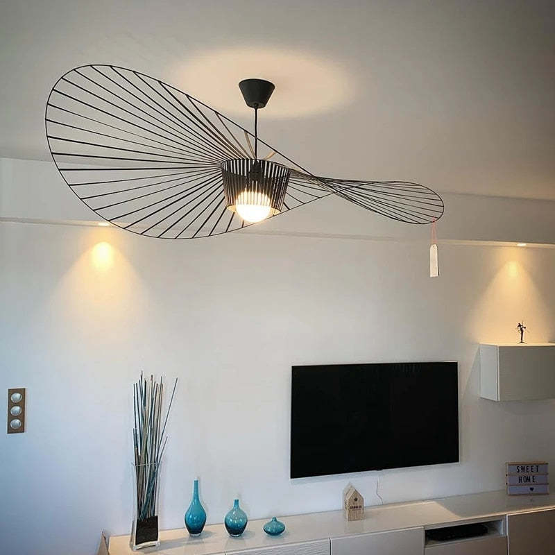 Ritta Moderna Sombrero Acrílico Lámpara Colgante — imagen 21 | Aura Lighting