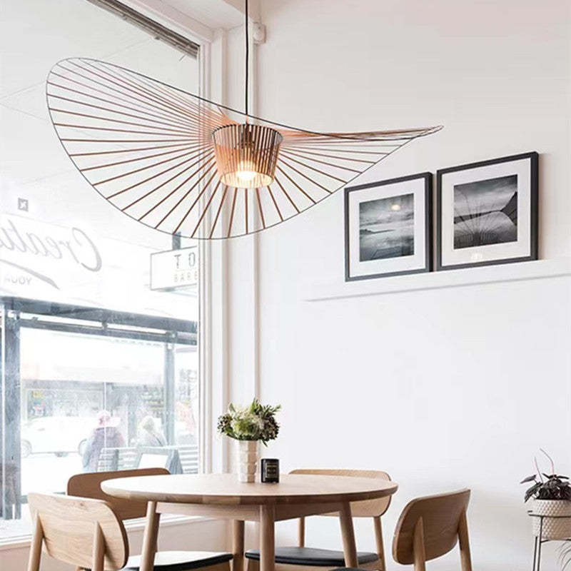 Ritta Moderna Sombrero Acrílico Lámpara Colgante — imagen 22 | Aura Lighting