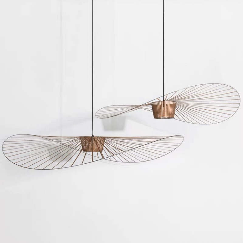 Ritta Moderna Sombrero Acrílico Lámpara Colgante — imagen 23 | Aura Lighting