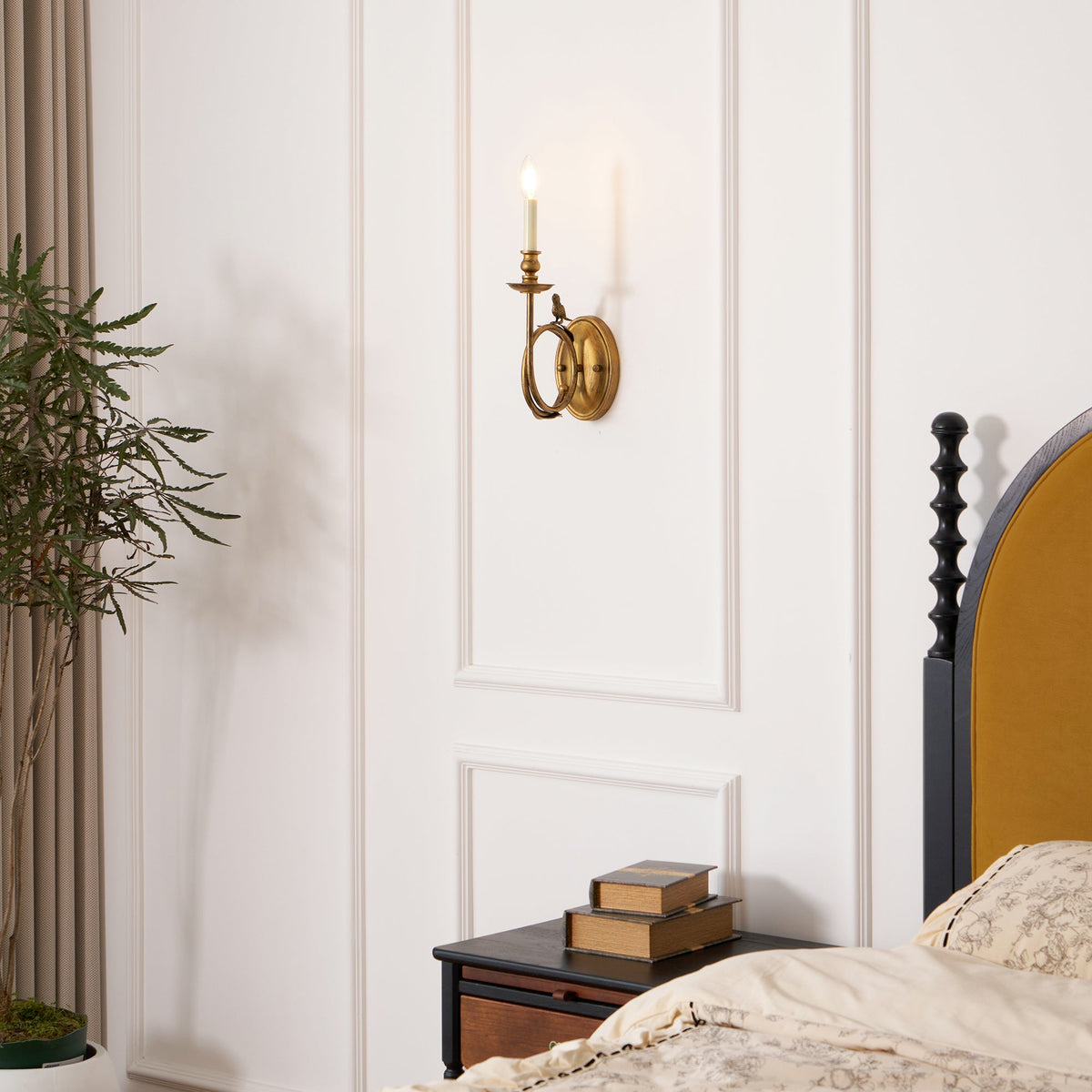 Silva Aplique de Pared Interior Vintage con Forma de Pájaro — imagen 7 | Aura Lighting