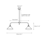 Silva Lámpara Colgante Vintage Retro — imagen 4 | Aura Lighting