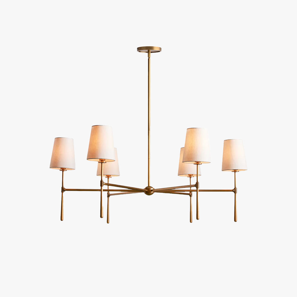 Silva Lámpara de Araña de 4/6 Cabezas Estilo Mid-Century — imagen 1 | Aura Lighting