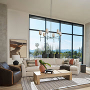Silva Lámpara de Araña de 4/6 Cabezas Estilo Mid-Century — imagen 7 | Aura Lighting