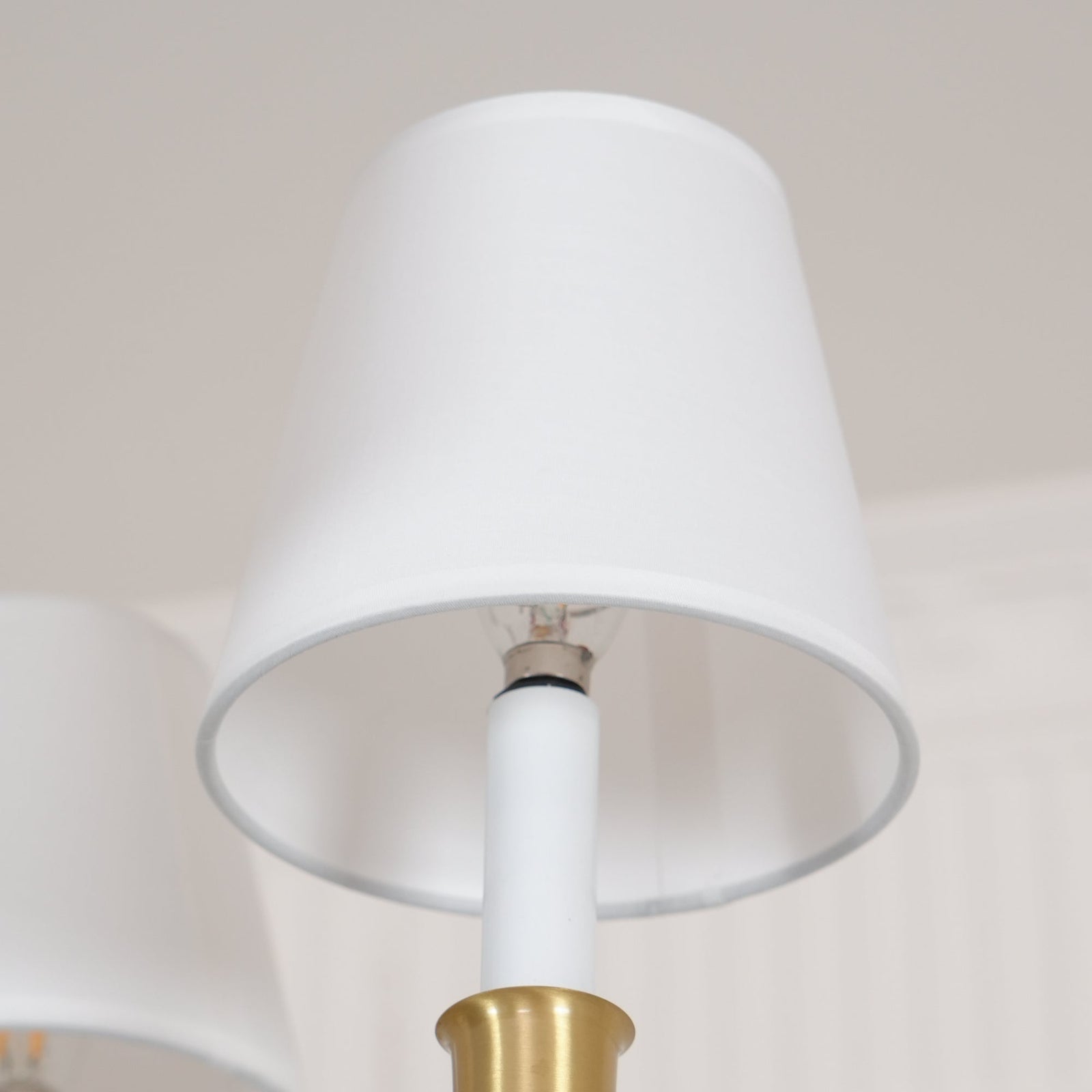 Silva Lámpara de Araña de Lujo de Latón con Tela — imagen 30 | Aura Lighting