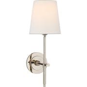 Silva Lámpara de Pared con Pantalla Cónica Blanca de Latón — imagen 31 | Aura Lighting