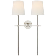 Silva Lámpara de Pared con Pantalla Cónica Blanca de Latón — imagen 46 | Aura Lighting