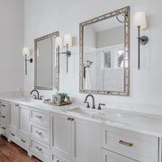Silva Lámpara de Pared con Pantalla Cónica Blanca de Latón — imagen 7 | Aura Lighting
