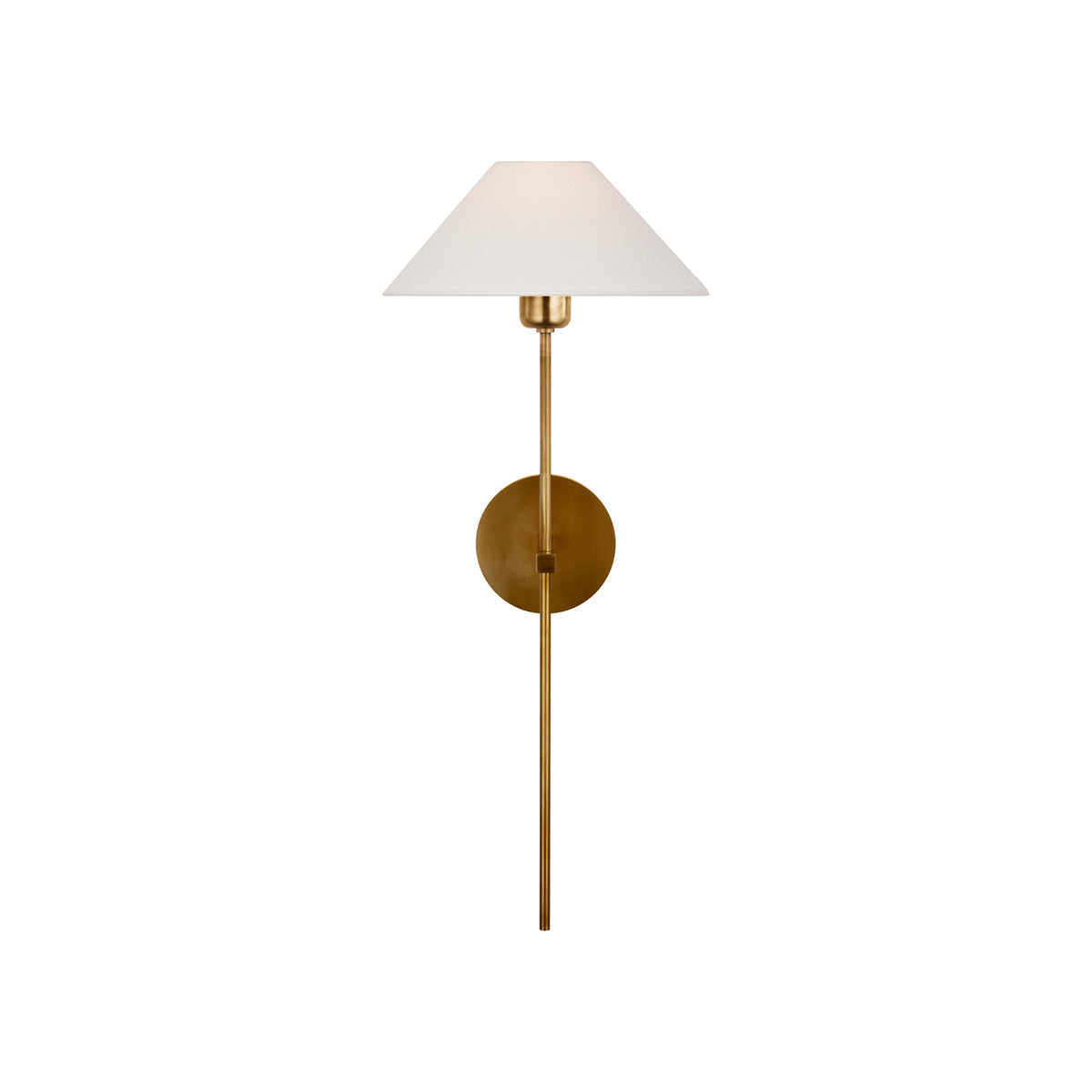 Silva Lámpara de Pared con Pantalla Cónica Blanca de Tela — imagen 33 | Aura Lighting