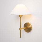 Silva Lámpara de Pared con Pantalla Cónica Blanca de Tela — imagen 35 | Aura Lighting