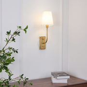 Silva Lámpara de Pared con Pantalla Cónica de Tela — imagen 10 | Aura Lighting