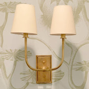 Silva Lámpara de Pared con Pantalla Cónica de Tela — imagen 2 | Aura Lighting