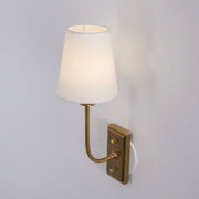 Silva Lámpara de Pared con Pantalla Cónica de Tela — imagen 22 | Aura Lighting