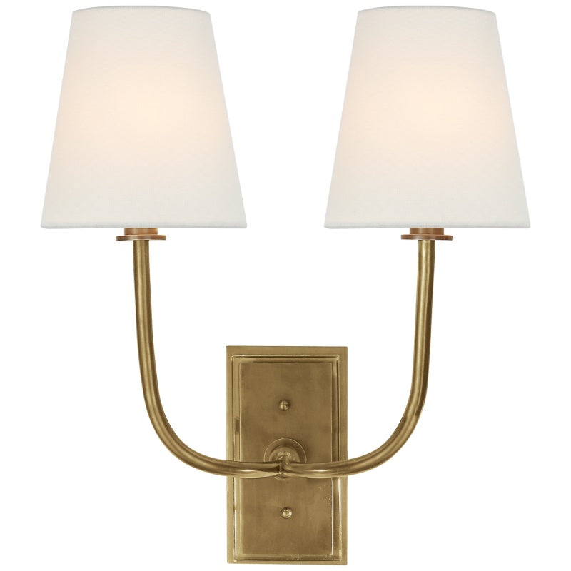 Silva Lámpara de Pared con Pantalla Cónica de Tela — imagen 38 | Aura Lighting