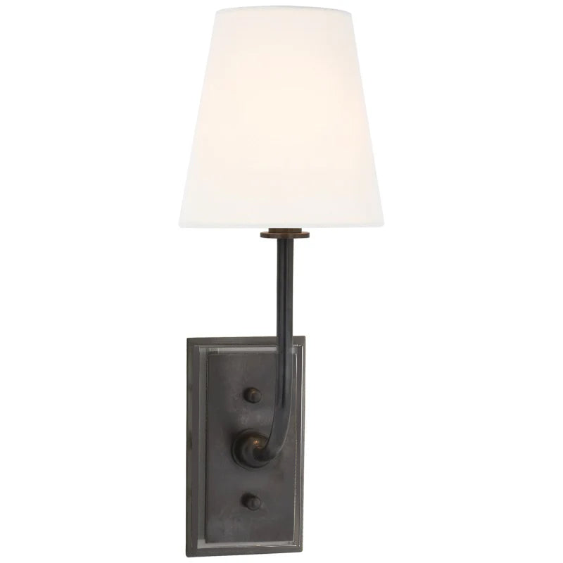 Silva Lámpara de Pared con Pantalla Cónica de Tela — imagen 39 | Aura Lighting