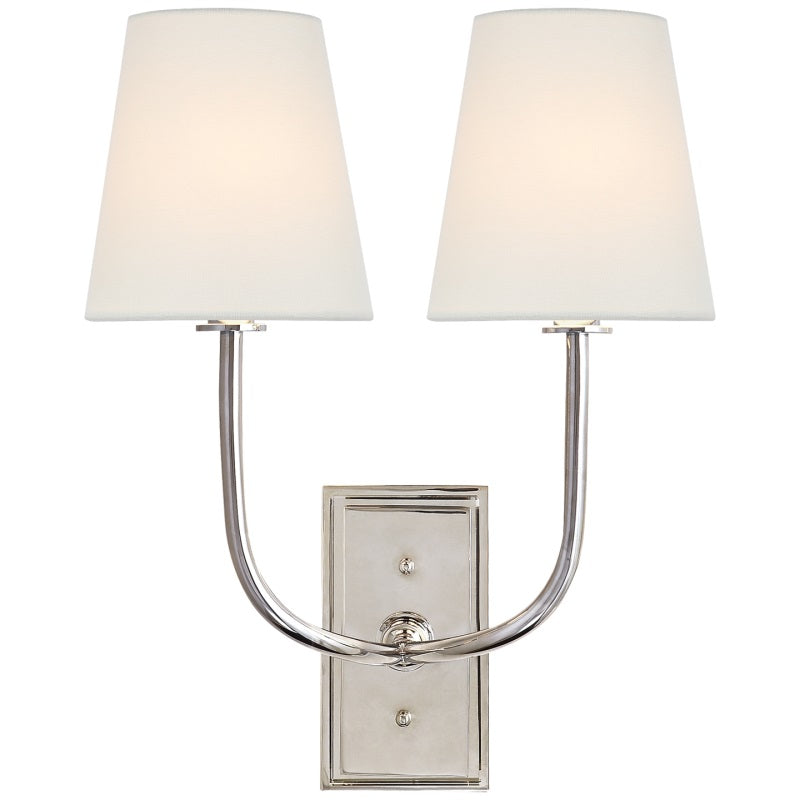 Silva Lámpara de Pared con Pantalla Cónica de Tela — imagen 42 | Aura Lighting
