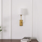 Silva Lámpara de Pared con Pantalla Cónica de Tela — imagen 7 | Aura Lighting