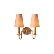 Silva Lámpara de Pared con Placa Posterior Floral — imagen 1 | Aura Lighting