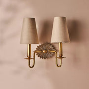 Silva Lámpara de Pared con Placa Posterior Floral — imagen 3 | Aura Lighting