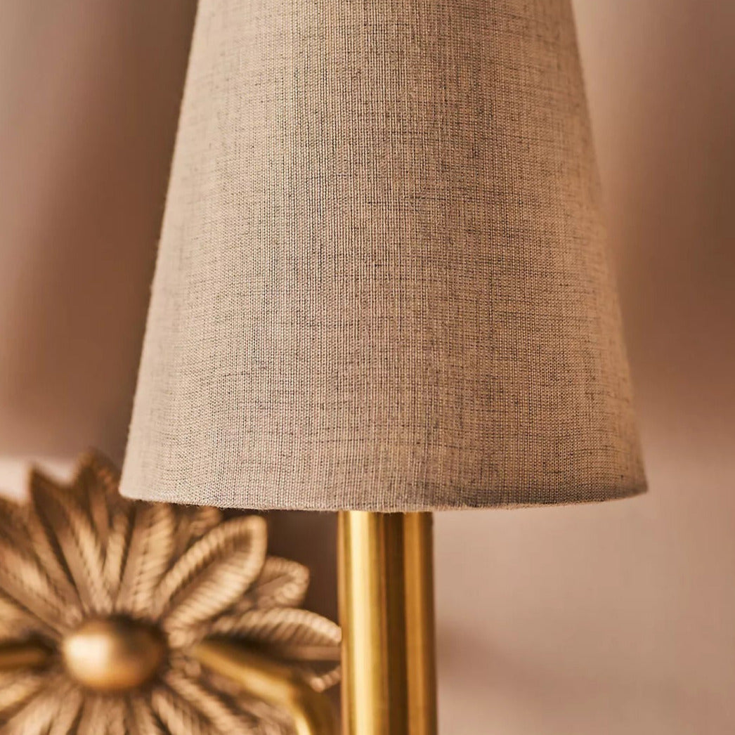 Silva Lámpara de Pared con Placa Posterior Floral — imagen 5 | Aura Lighting