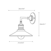 Silva Lámpara de Pared Interior de Latón — imagen 4 | Aura Lighting