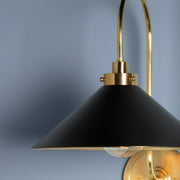 Silva Lámpara de Pared Interior Vintage de Latón — imagen 10 | Aura Lighting