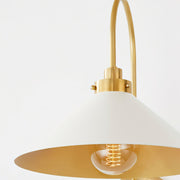 Silva Lámpara de Pared Interior Vintage de Latón — imagen 7 | Aura Lighting