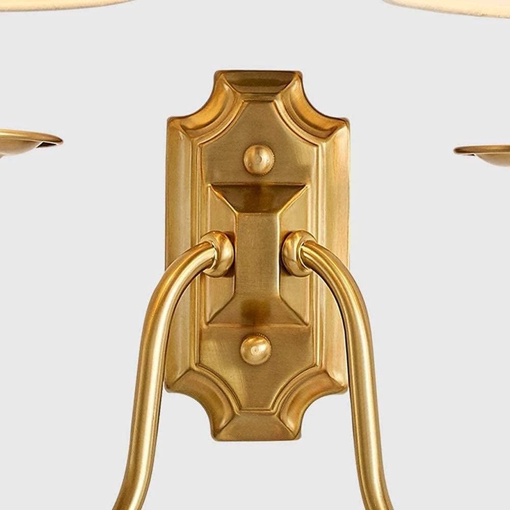 Silva Lámpara de Pared Vintage Con Dos Pantallas de Tela — imagen 5 | Aura Lighting