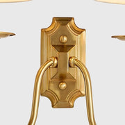 Silva Lámpara de Pared Vintage Con Dos Pantallas de Tela — imagen 5 | Aura Lighting