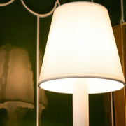 Silva Lámpara de Pared Vintage de Tela con Brazo de Negro/Blanco/Látón — imagen 21 | Aura Lighting