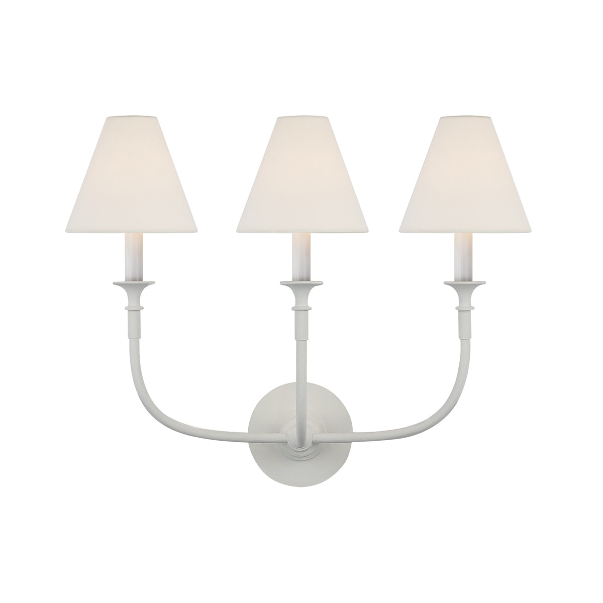 Silva Lámpara de Pared Vintage de Tela con Brazo de Negro/Blanco/Látón — imagen 29 | Aura Lighting