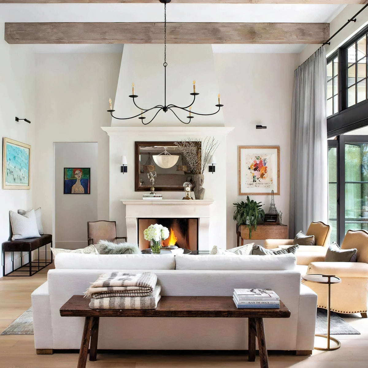 Silva Lámparas de Araña Estilo Lámparas de araña con Arco para Granja — imagen 12 | Aura Lighting