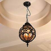 Silva Loft Sphere Lámpara Colgante Vintage Farmhouse Negro/Bronce Comedor — imagen 1 | Aura Lighting