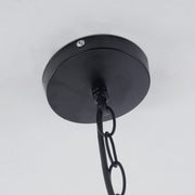 Silva Retro LED Lámpara Colgante Comedor Negro/Óxido Metal — imagen 6 | Aura Lighting