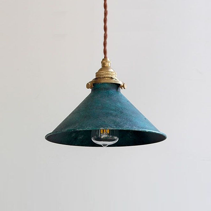 Silva Vintage Rústica Cónico Metal LED Lámpara Colgante — imagen 1 | Aura Lighting