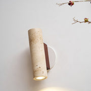 Uvineth Modern Minimalist Travertine Wall Lamp - Lamp Copper