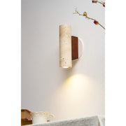 Uvineth Modern Minimalist Travertine Wall Lamp - Lamp Copper