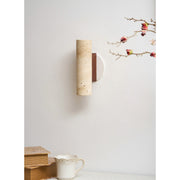 Uvineth Modern Minimalist Travertine Wall Lamp - Lamp Copper