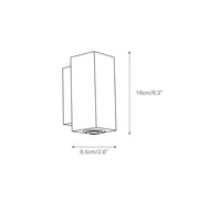 Uvineth Modern Minimalist Travertine Wall Lamp - Lamp Copper