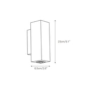 Uvineth Modern Minimalist Travertine Wall Lamp - Lamp Copper