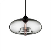Valentina Moderna Macaron Vidrio LED Lámpara Colgante Negra/Rosa/Azul — imagen 10 | Aura Lighting